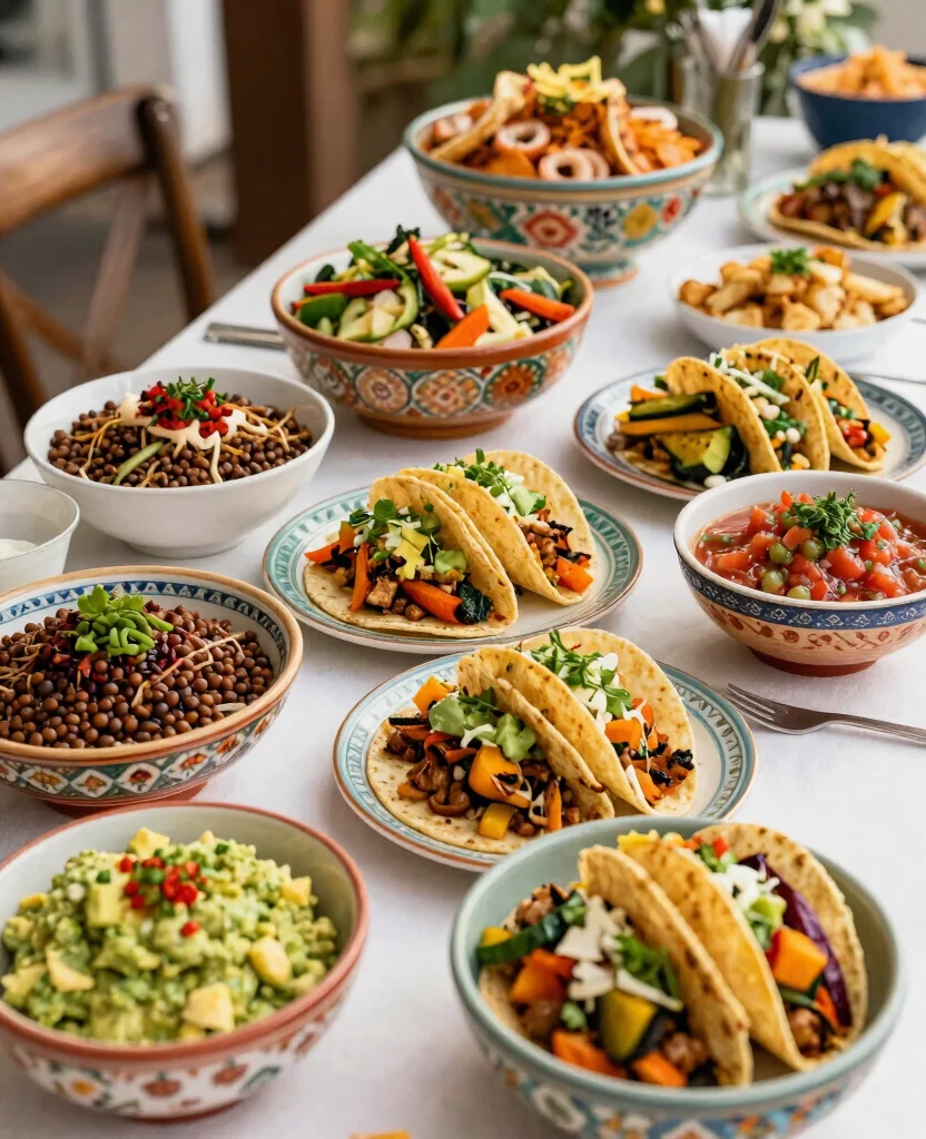 Inspiration for Delicious Vegan Wedding Meal Options That Will Wow Modern Couples - 3. Decadent Vegan Tacos 1