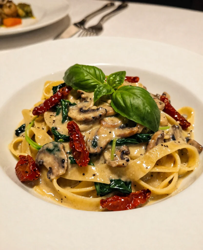 Inspiration for Delicious Vegan Wedding Meal Options That Will Wow Modern Couples - 4. Gourmet Vegan Pasta 1