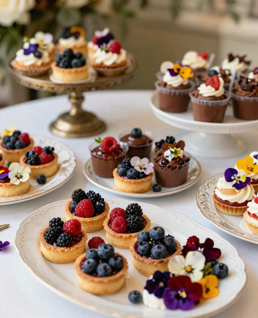 Inspiration for Delicious Vegan Wedding Meal Options That Will Wow Modern Couples - 6. Delectable Vegan Desserts 1