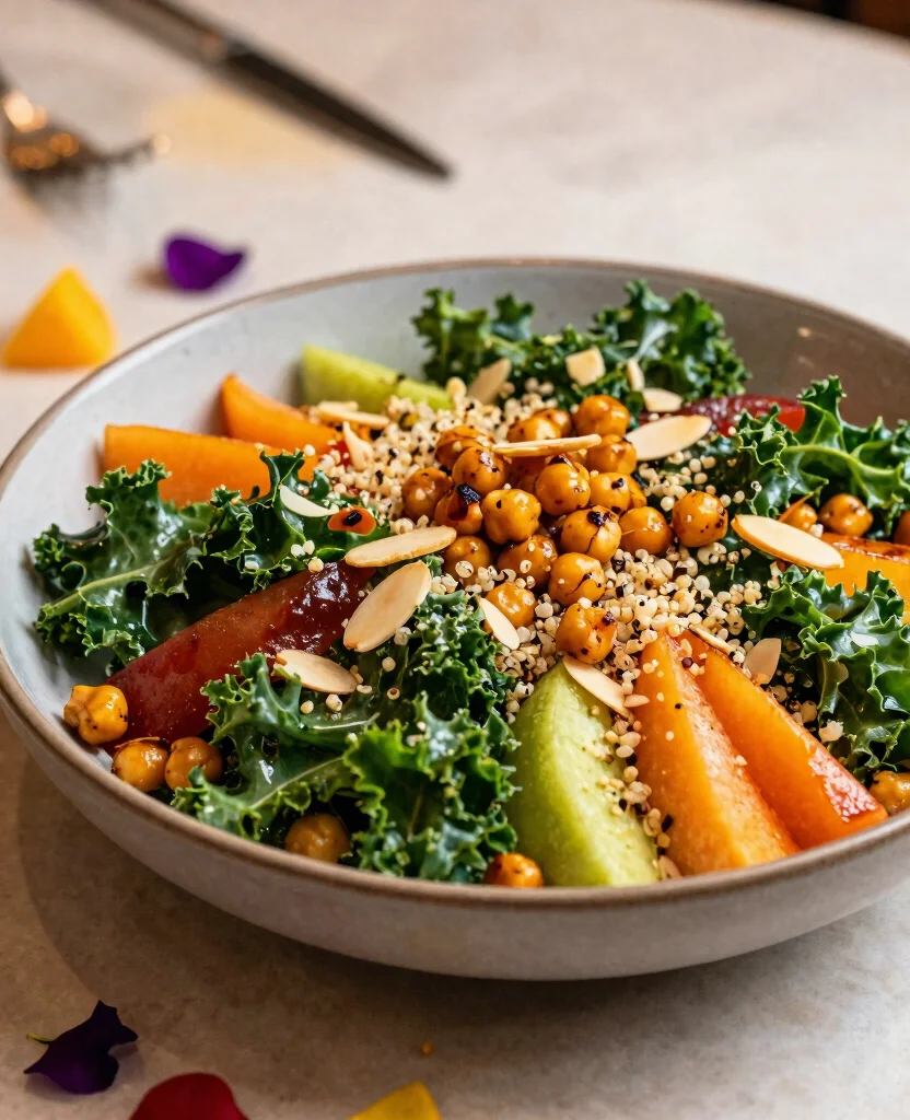 Inspiration for Delicious Vegan Wedding Meal Options That Will Wow Modern Couples - 7. Refreshing Vegan Salads 1