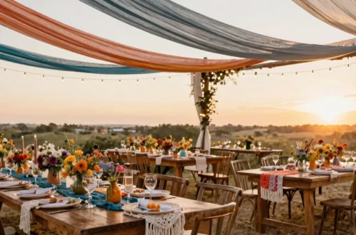 Stunning Bohemian Wedding Reception Decorations for a Dreamy Celebration