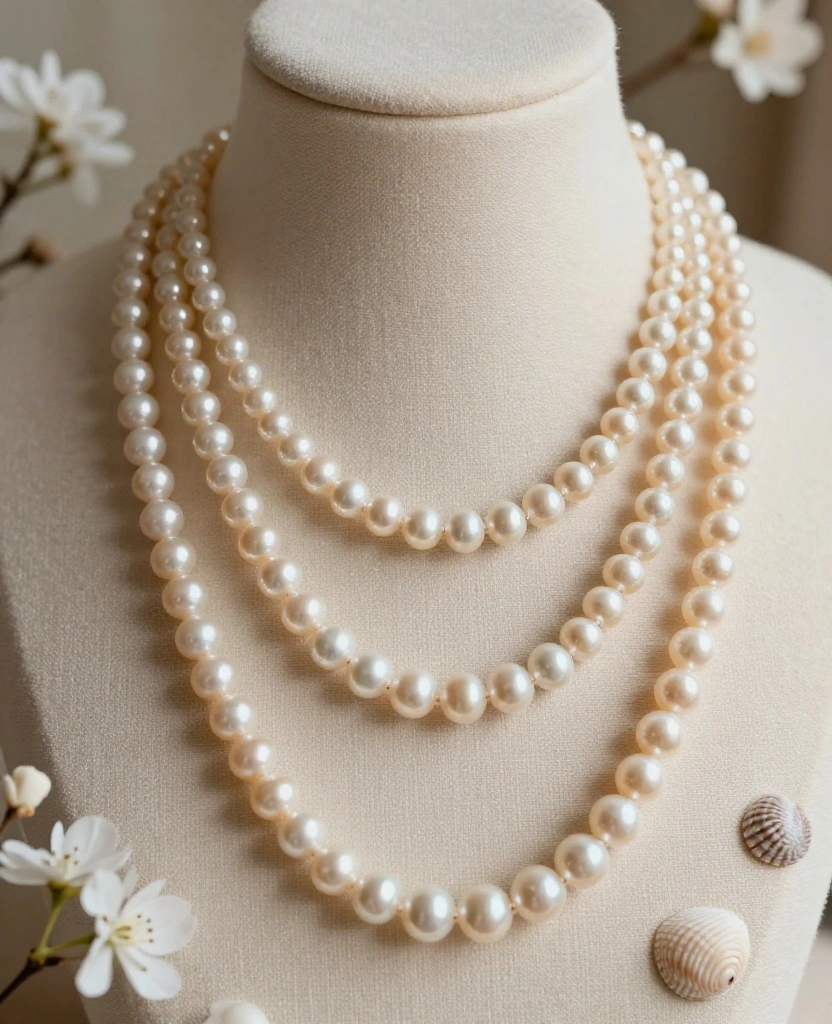 Stunning Destination Wedding Bridal Jewelry Ideas to Elevate Your Big Day - 1. Timeless Pearl Necklaces 1