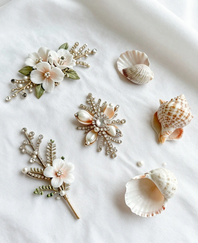 Stunning Destination Wedding Bridal Jewelry Ideas to Elevate Your Big Day - 4. Statement Hairpieces 1