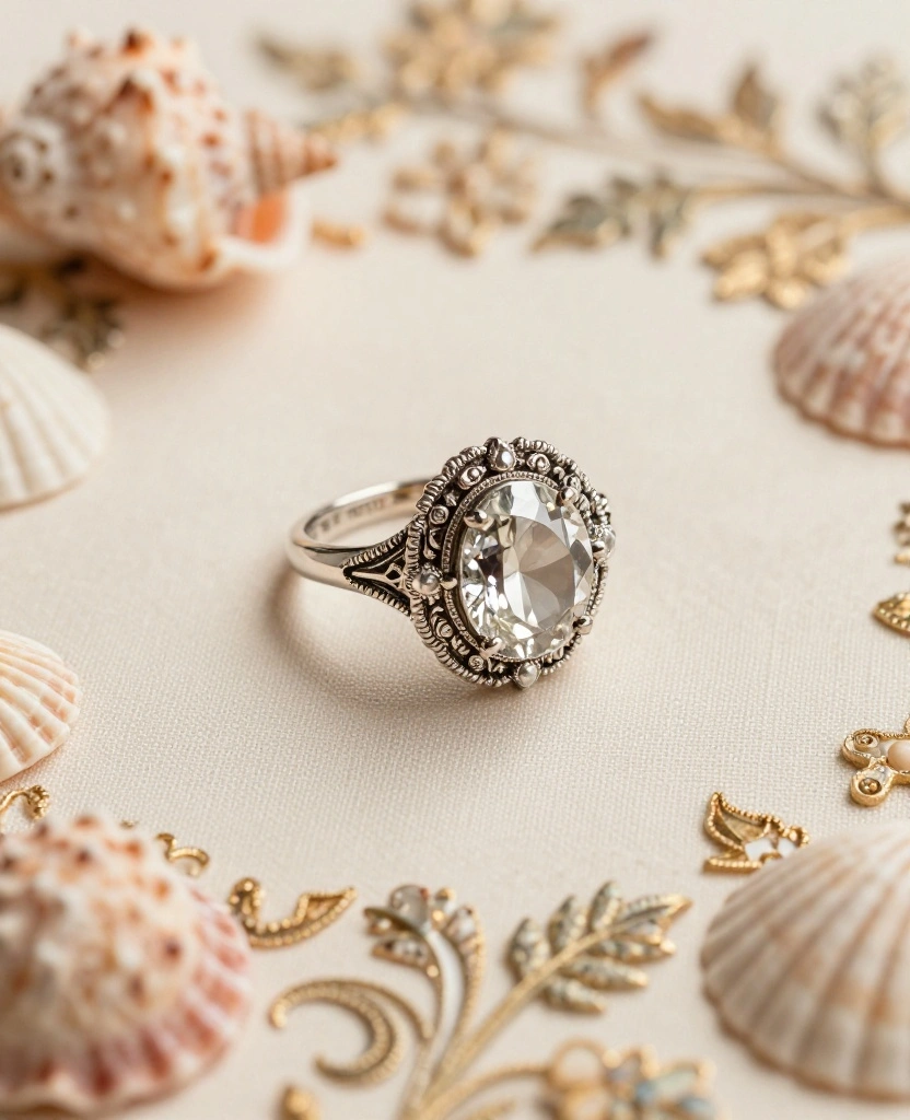 Stunning Destination Wedding Bridal Jewelry Ideas to Elevate Your Big Day - 5. Vintage-Inspired Rings 1