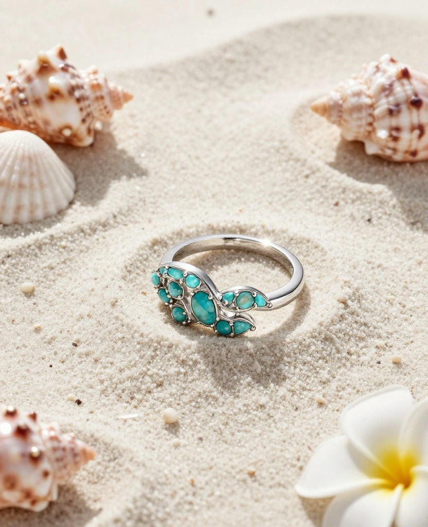 Stunning Outdoor-Themed Bridal Set Designs for a Dreamy Wedding Day Bliss - 2. Beachy Vibes 1