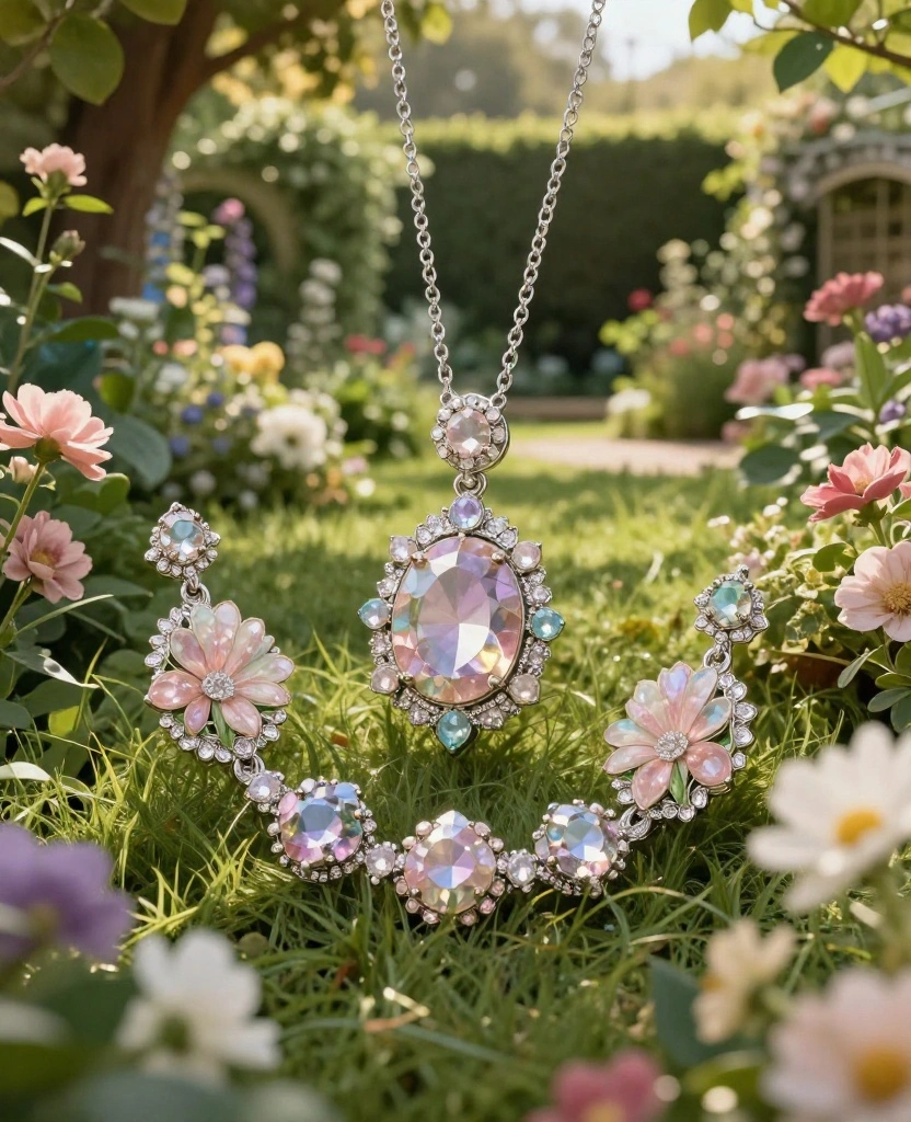 Stunning Outdoor-Themed Bridal Set Designs for a Dreamy Wedding Day Bliss - 7. Garden Party 1