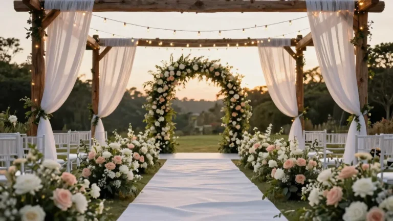 Stunning Wedding Aisle Decor Ideas That Will Leave Guests in Awe on Your Big Day