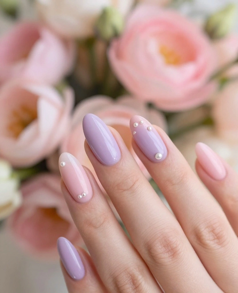 Stunning Wedding Nails Ideas for Brides: Elegant Looks for Your Perfect Day! - 4. Pastel Hues 1