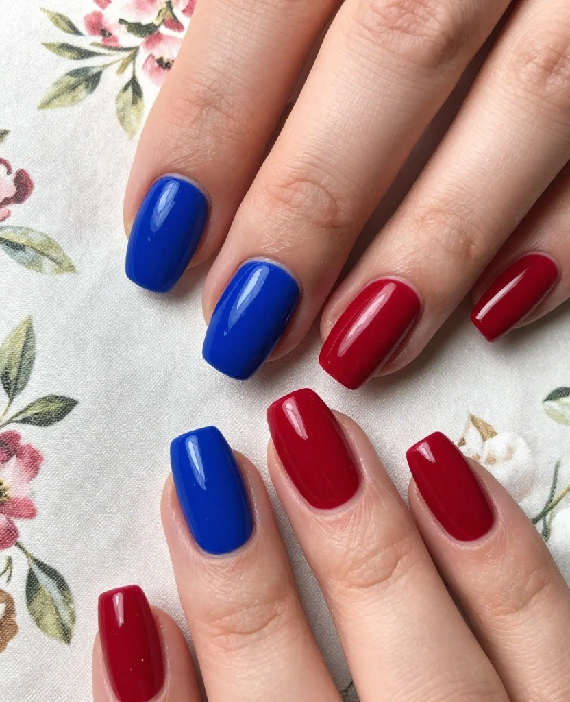 Stunning Wedding Nails Inspiration for Every Bride: 30 Ideas to Elevate Your Look - 7. Bold Color Statements 1