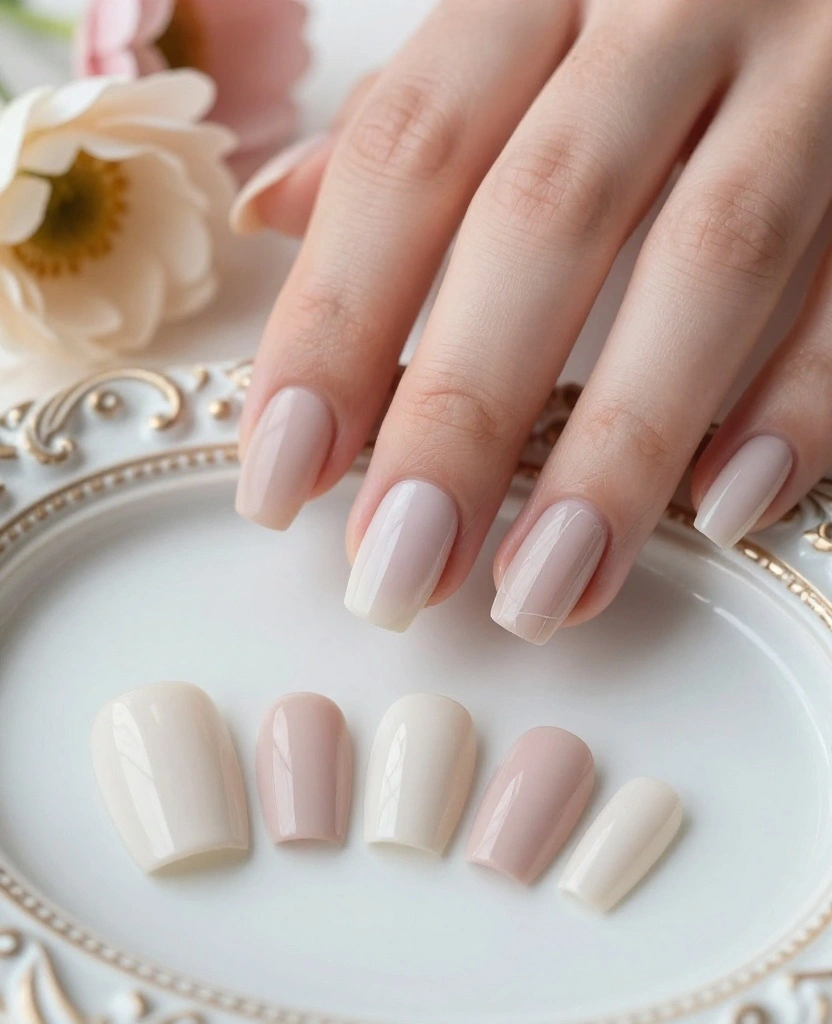 Stunning Wedding Nails for Bridesmaids: 25 Elegant Ideas to Wow on the Big Day - 5. Minimalist Designs 1