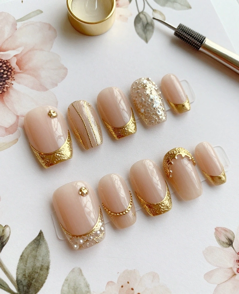 Stunning Wedding Nails with Gold Accent Ideas That Every Bride Will Love - Conclusion 1
