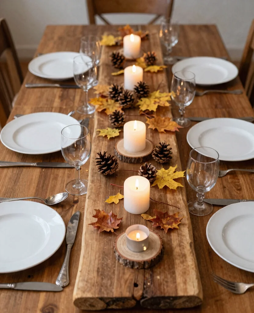 Transform Your Big Day: Inspiring Rustic Wedding Decor Ideas to Enchant Your Guests - 2. Wooden Accents and Table Settings 1