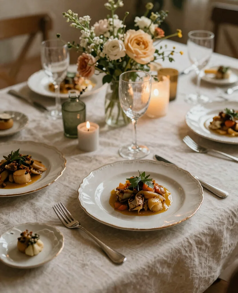 Transform Your Wedding: Stunning DIY Table Decor Ideas on a Budget! - 9. Charming Table Settings 1