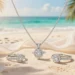 Tropical Dreams: Stunning Destination Bridal Sets for Your Beach Wedding Vows