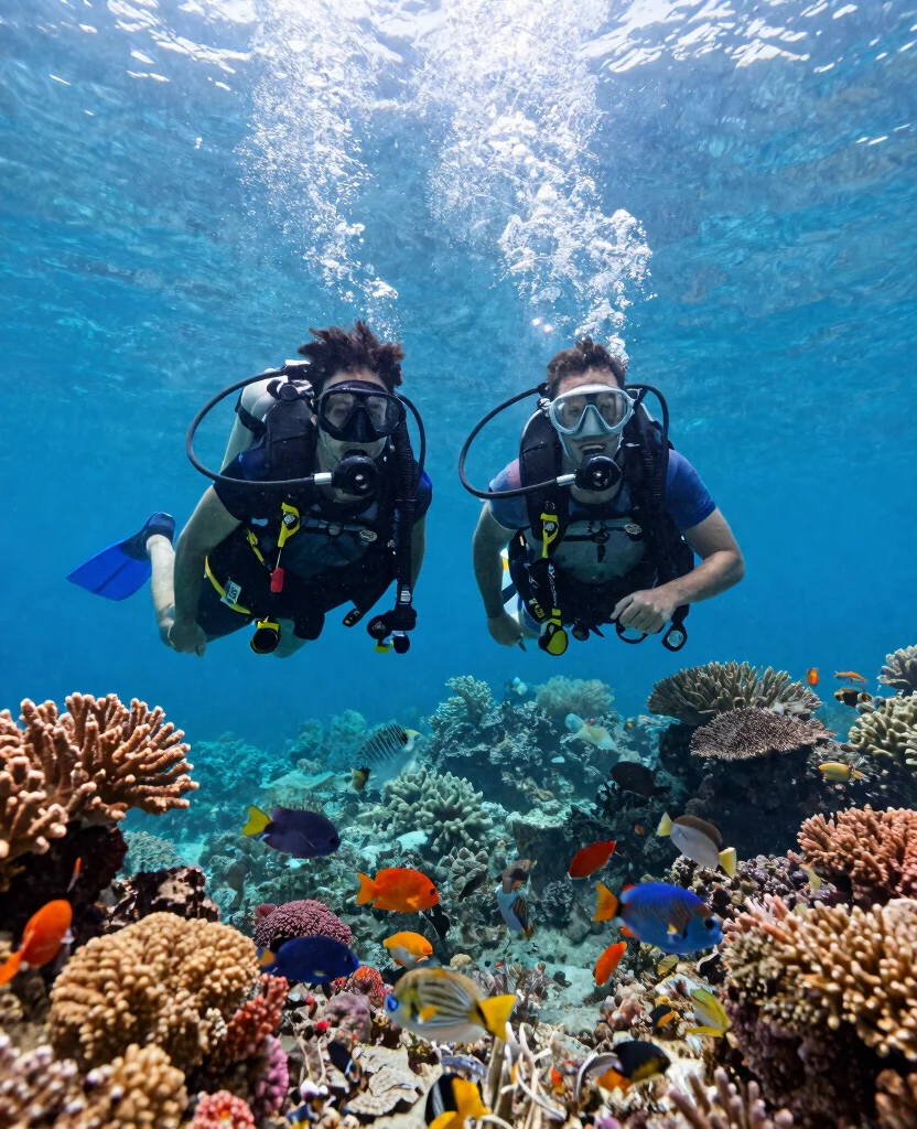 Unforgettable Adventure Honeymoon Activities for Thrill-Seekers to Ignite Your Love - 2. Scuba Diving in Crystal Clear Waters 1
