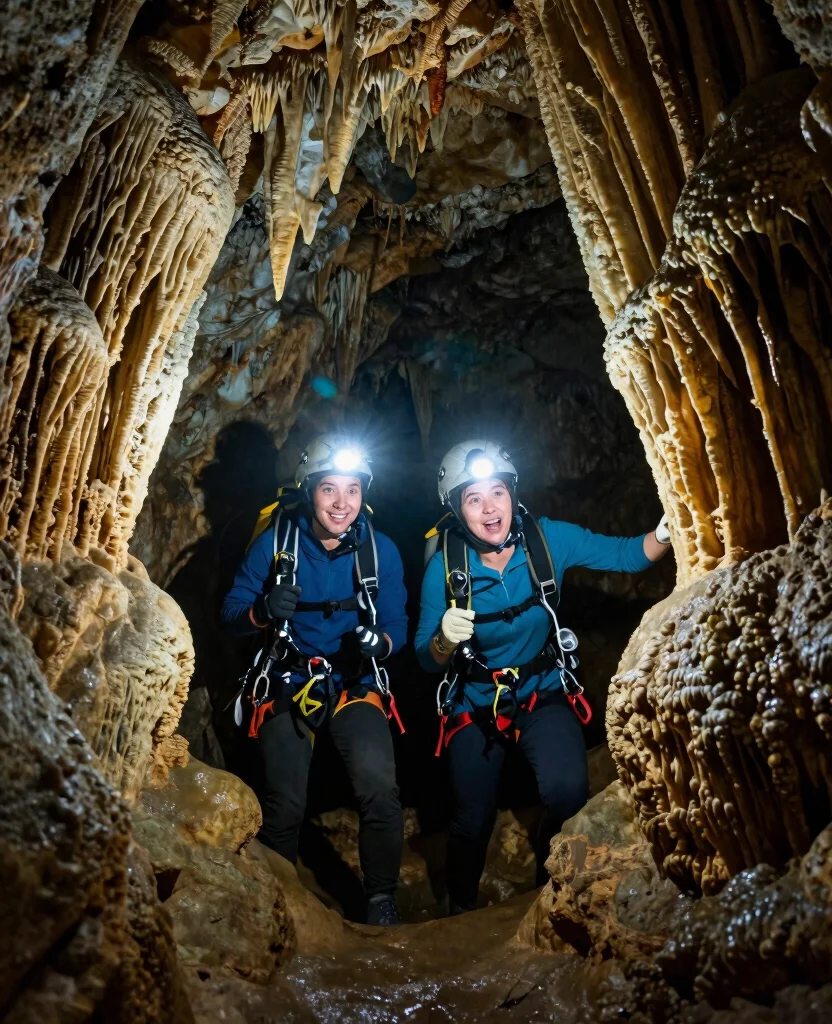 Unforgettable Adventure Honeymoon Activities for Thrill-Seekers to Ignite Your Love - 8. Caving and Spelunking Adventures 1