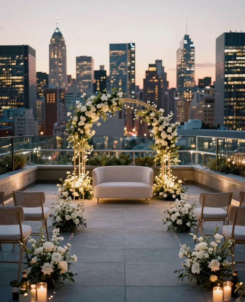 Unforgettable Destination Wedding Venue Ideas for Your Dream Celebration Abroad - 9. Urban Rooftop Venues 1