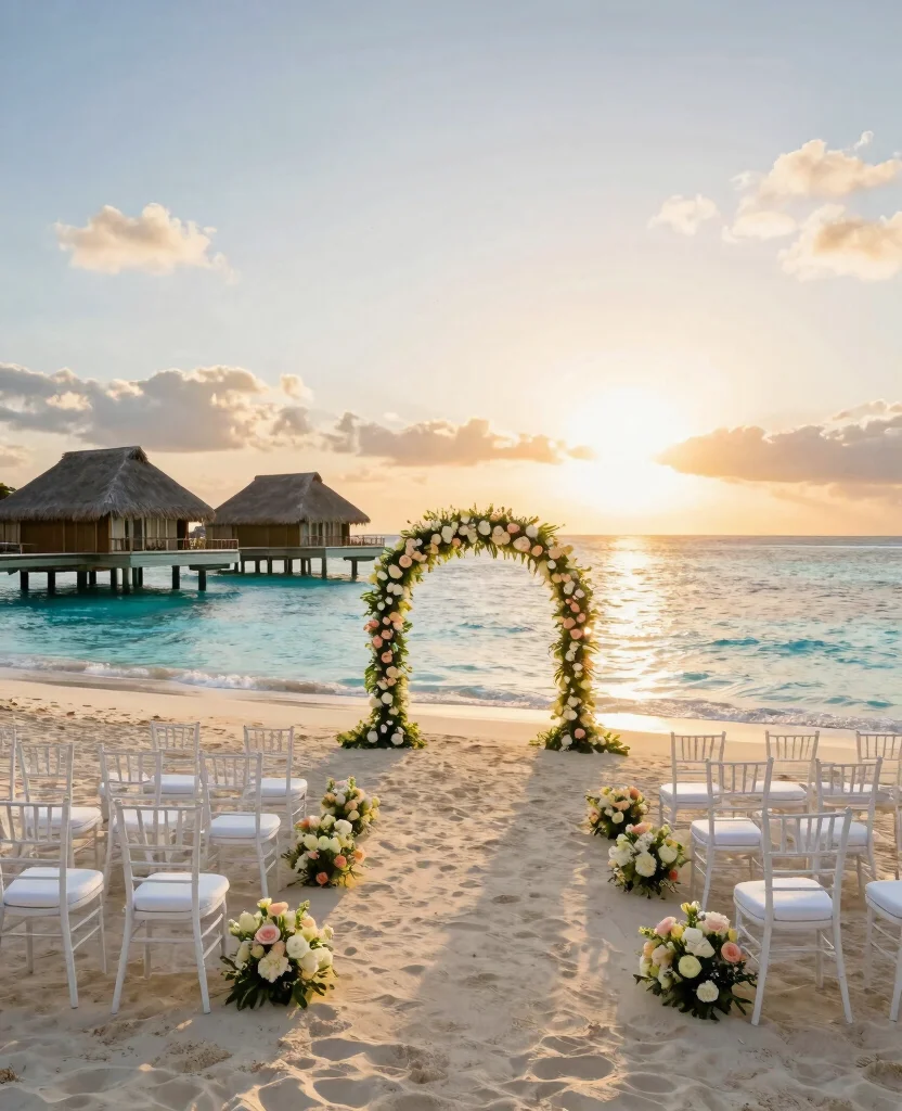 Unforgettable Luxury Destination Wedding Venues for a Dreamy Celebration - 1. Tropical Paradise at Bora Bora 1