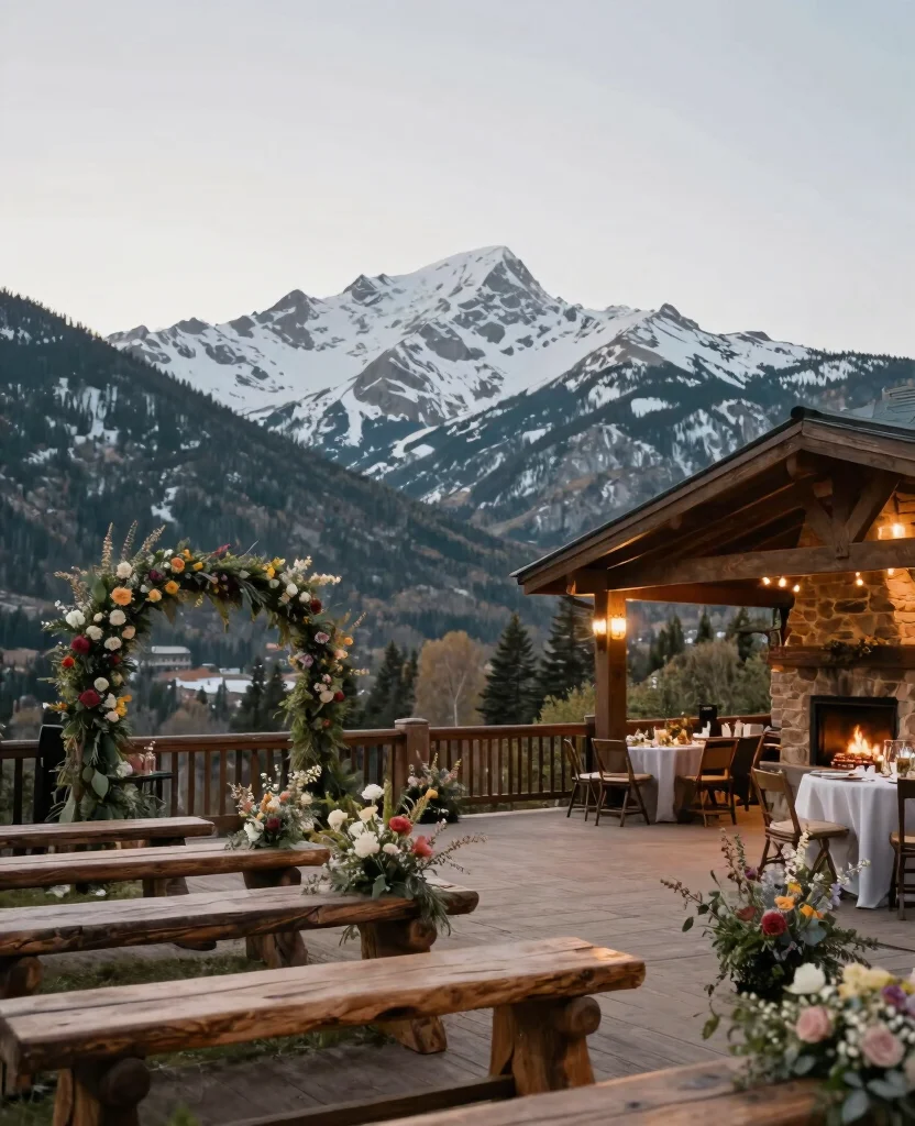 Unforgettable Luxury Destination Wedding Venues for a Dreamy Celebration - 10. Serene Mountain Escape in Aspen 1
