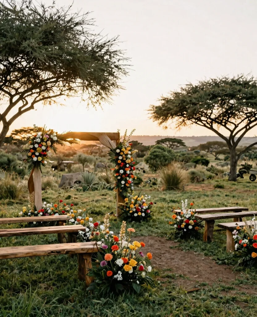 Unforgettable Luxury Destination Wedding Venues for a Dreamy Celebration - 7. Exotic Safari Wedding in South Africa 1
