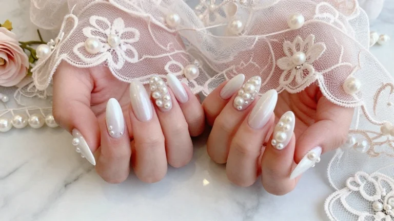 Wedding Nails with Pearls: Stunning Designs to Elevate Your Bridal Look ✨💍