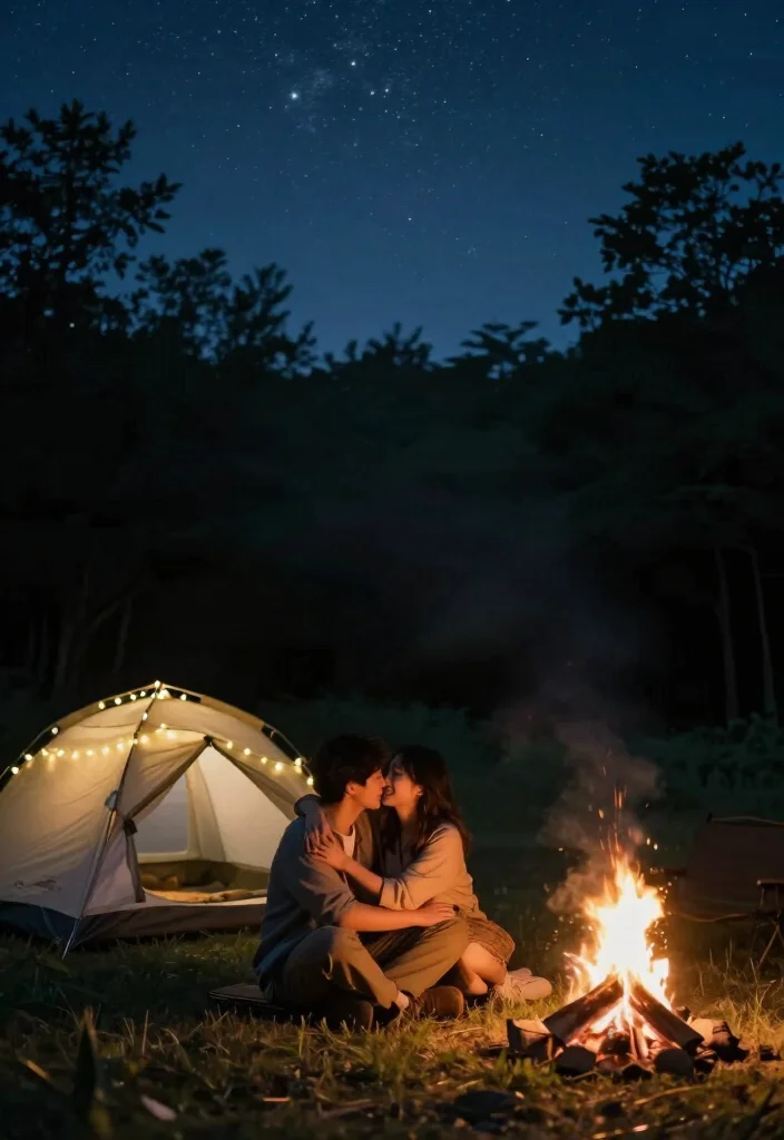 13 Elopement Wedding Ideas That Prove Less is More (You'll Love #3!) - 10. Camping Under the Stars 1