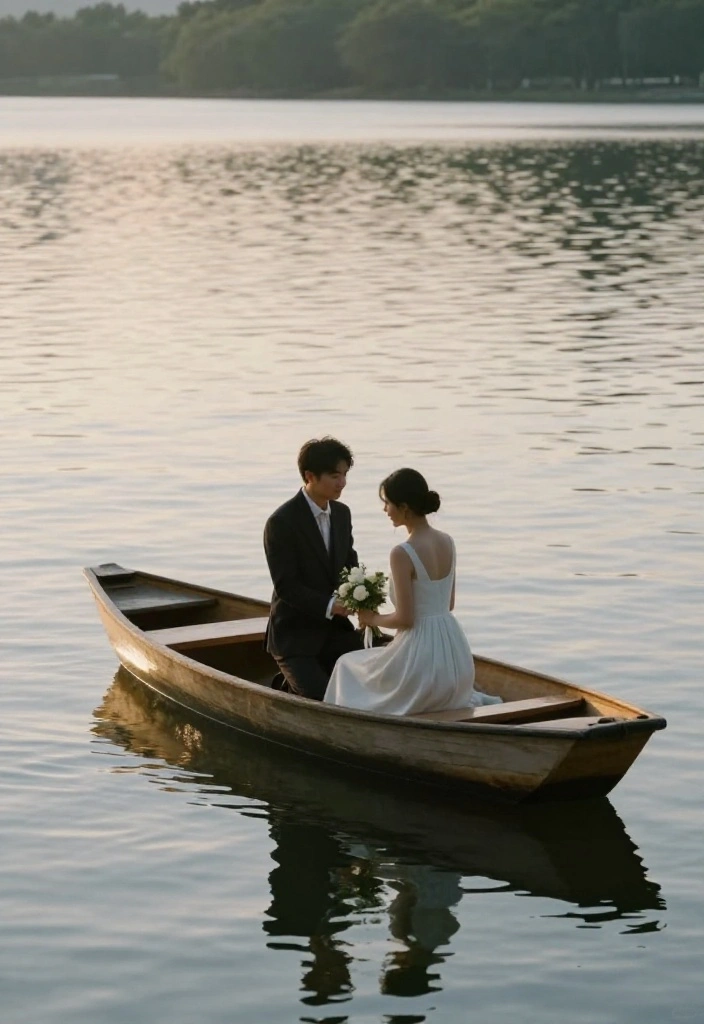 13 Elopement Wedding Ideas That Prove Less is More (You'll Love #3!) - 12. Boat Elopement 1