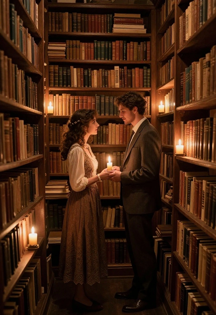 13 Elopement Wedding Ideas That Prove Less is More (You'll Love #3!) - 6. A Vintage Library Affair 1