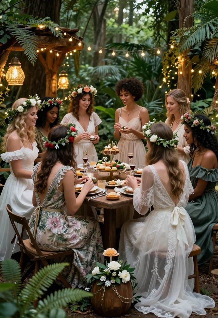 25 Unique Bridal Shower Themes That Will Leave Guests Talking (You Won't Believe #18!) - 12. Enchanted Forest 1