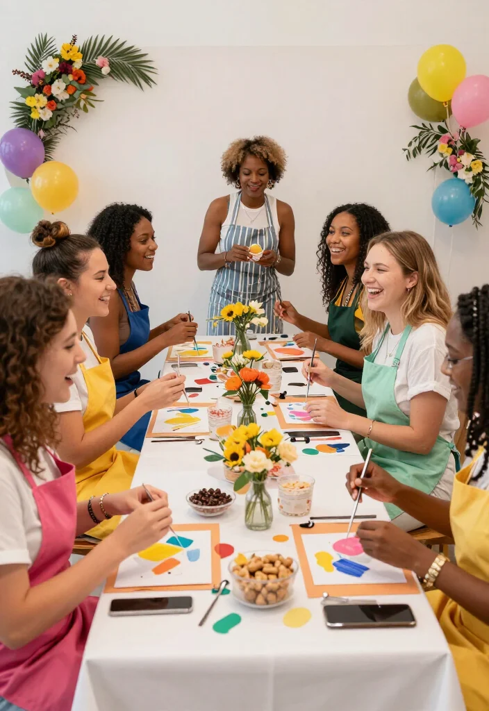 25 Unique Bridal Shower Themes That Will Leave Guests Talking (You Won't Believe #18!) - 16. Crafty Celebration 1