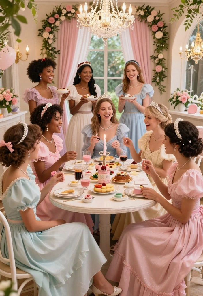 25 Unique Bridal Shower Themes That Will Leave Guests Talking (You Won't Believe #18!) - 17. Fairytale Romance 1