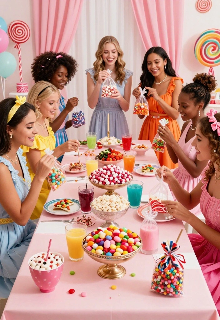 25 Unique Bridal Shower Themes That Will Leave Guests Talking (You Won't Believe #18!) - 18. Sweet Candyland 1