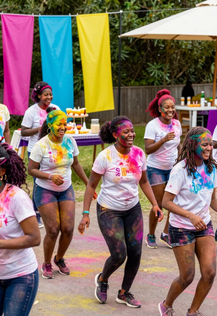 25 Unique Bridal Shower Themes That Will Leave Guests Talking (You Won't Believe #18!) - 9. Color Run Shower 1